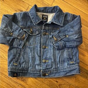 GAP Baby Denim Jacket with Silver Buttons